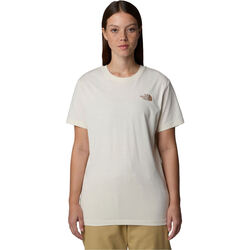 Textil Mulher camisas The North Face W S/S BOX NSE RELAXED TEE Branco