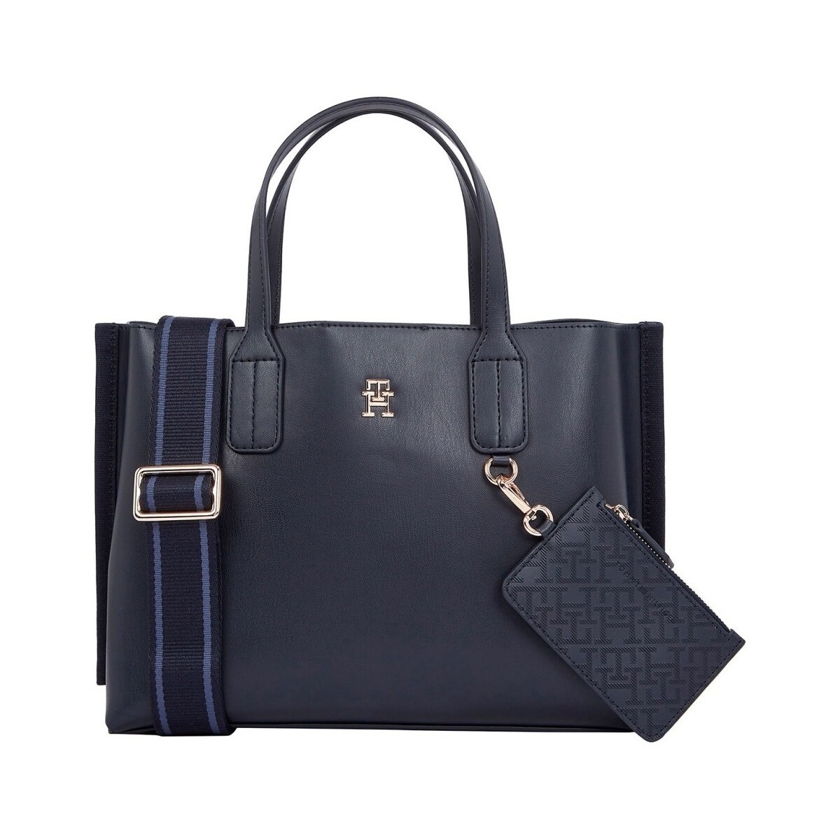 Malas Mulher Bolsa Tommy Hilfiger DISTINCT MINI TOTE Azul