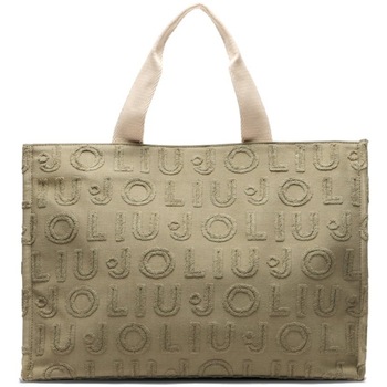Malas Mulher Bolsa Liu Jo L TOTE JACQUARD PLAIN Verde