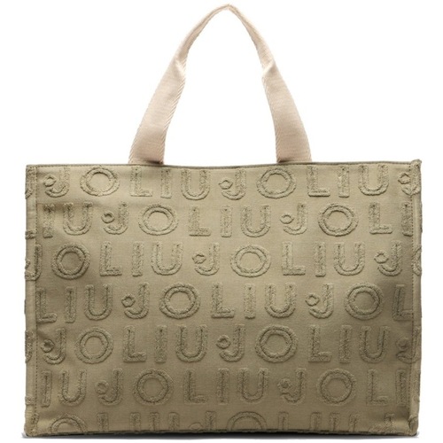 Malas Mulher Bolsa Liu Jo L TOTE JACQUARD PLAIN Verde