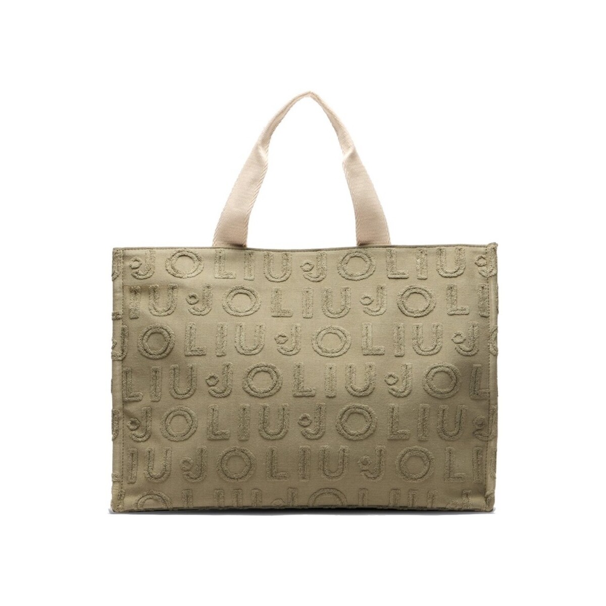 Malas Mulher Bolsa Liu Jo L TOTE JACQUARD PLAIN Verde