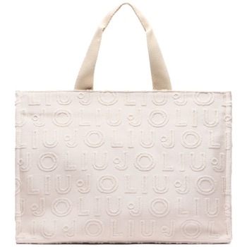 Malas Mulher Bolsa Liu Jo L TOTE JACQUARD PLAIN Rosa