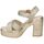 Sapatos Mulher Sandálias Xti 142741 Ouro