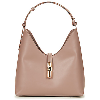 Malas Mulher Bolsa de ombro Furla FURLA GOCCIA M HOBO Bege