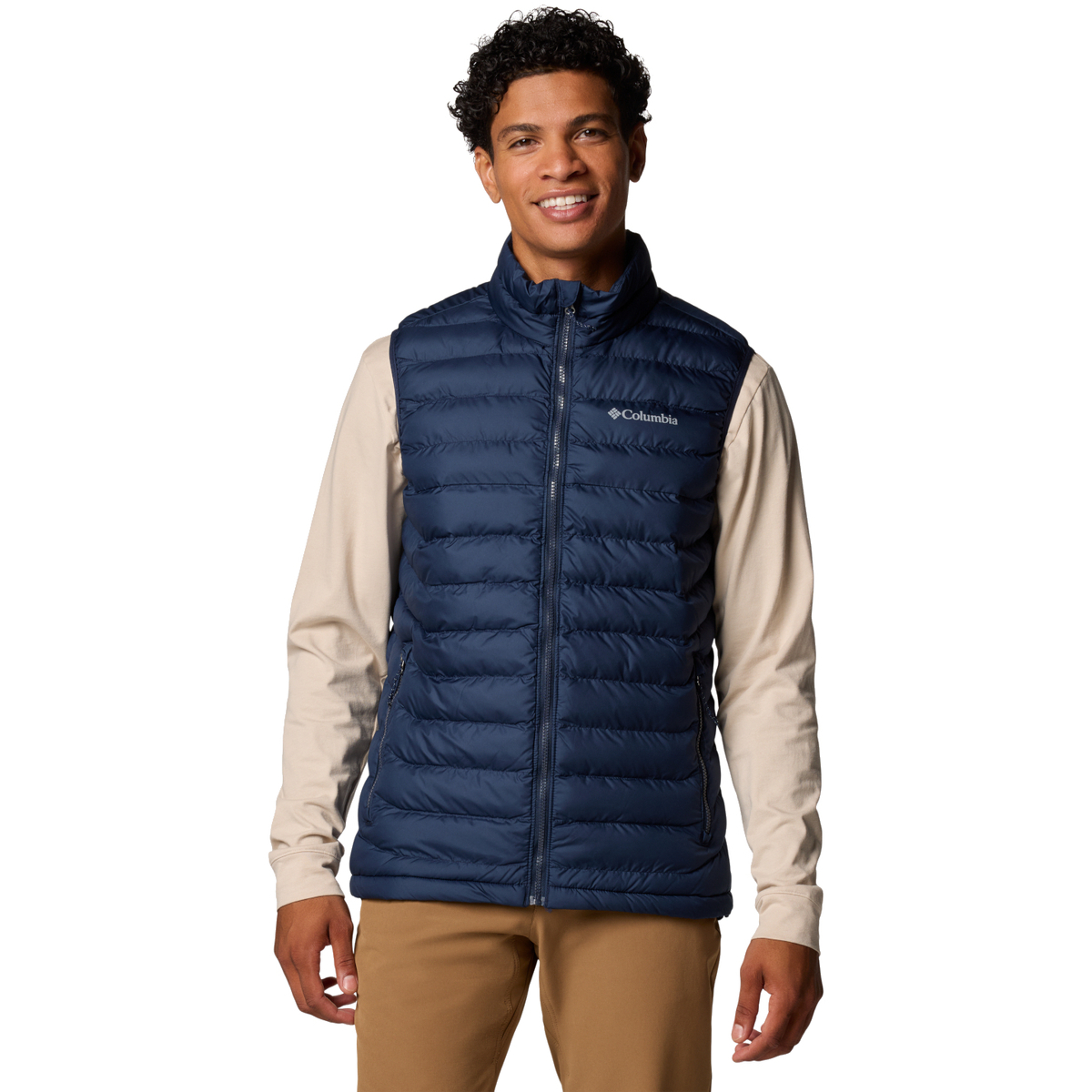 Textil Homem Quispos Columbia Powder Lite II Vest Azul