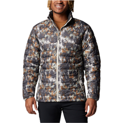 Textil Homem Parkas Columbia Powder Lite II Printed Jacket Cinza