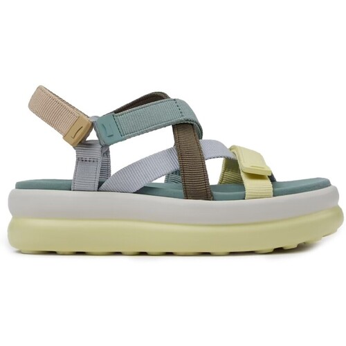Sapatos Mulher Sandálias Camper SANDALIAS DE PET RECICALDO MULTICOLOR  TWINS K201729-003 Multicolor