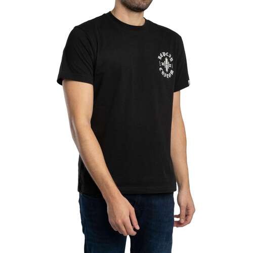 Replay T-Shirt gráfica com costas Preto