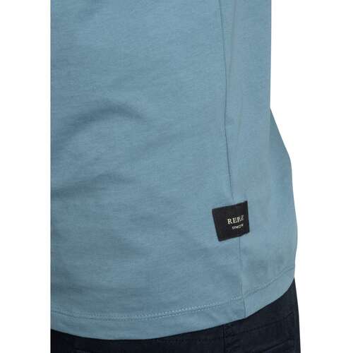 Replay T-Shirt com logótipo no peito Azul