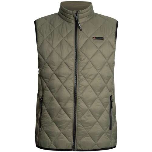 Superdry Colete Diamond Quilt Fuji Lite Verde