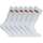 Roupa de interior Homem soquete Ellesse Tamuna 6 Pack Crew Socks Branco
