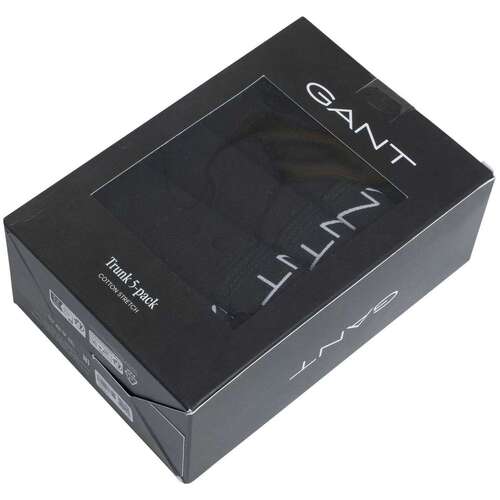 Gant 5 Pack Trunks Preto