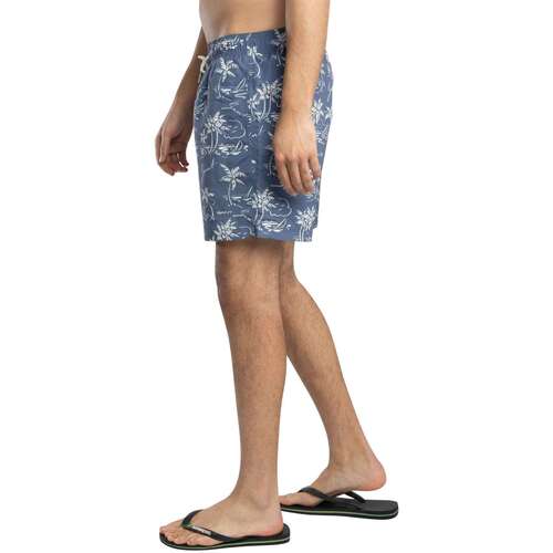 Gant Calções de banho com estampado da ilha Azul