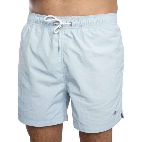 Gant Calções de banho com logótipo Azul