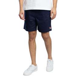 Textil Homem Shorts / Bermudas Fila Calções Venter 2 Chino Azul