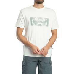 Textil Homem T-Shirt mangas curtas Napapijri T-Shirt gráfica Vanni descontraída Branco