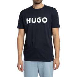 Textil Homem T-Shirt mangas curtas BOSS T-Shirt gráfica Dulivio Azul