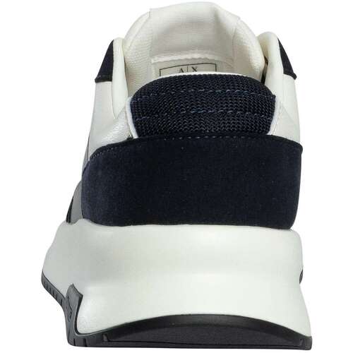 EAX Sapatilhas com detalhes em contraste Branco