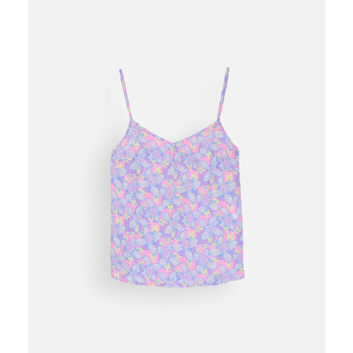 Textil Mulher T-Shirt mangas curtas Oxbow Top TIARA Violeta