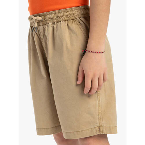 Textil Shorts / Bermudas Quiksilver  Bege
