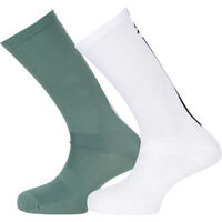 Roupa de interior Meias de desporto Spiuk CALCETIN PACK 2 UDS. FS SOFTAIR 25 Branco