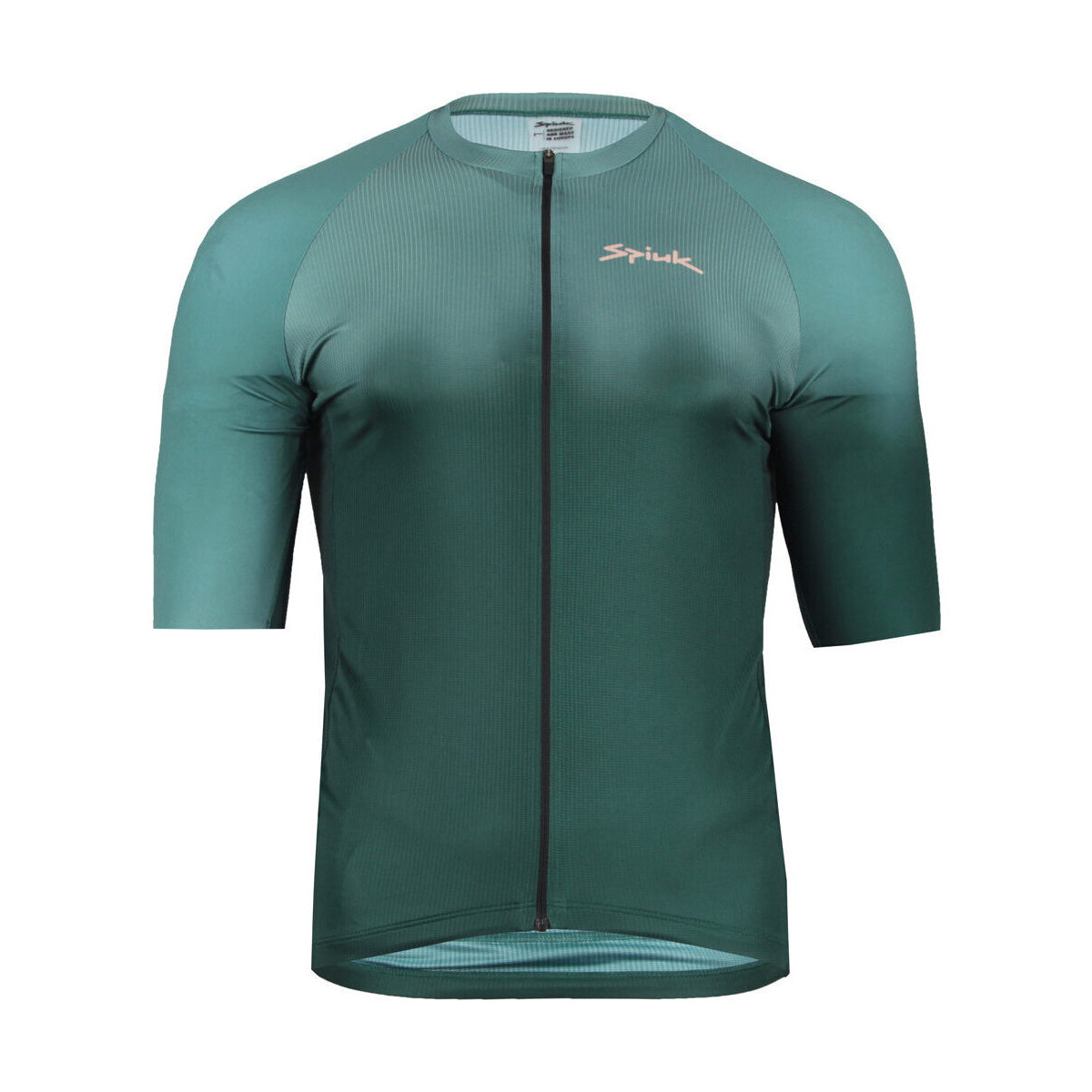 Textil Homem Camisas mangas curtas Spiuk MAILLOT M/C FS BLURRED Verde