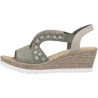 Sapatos Mulher Sandálias Rieker 252336 Verde