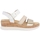 Sapatos Mulher Sandálias Remonte D2P50 80-blanc combiné Blanc Branco