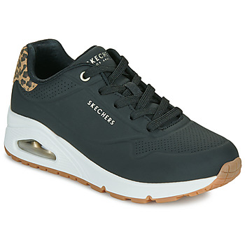 Sapatos Mulher Sapatilhas Skechers UNO JUNGLE NITE Preto