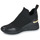 Sapatos Mulher Sapatilhas MICHAEL Michael Kors WILLIS Preto / Ouro