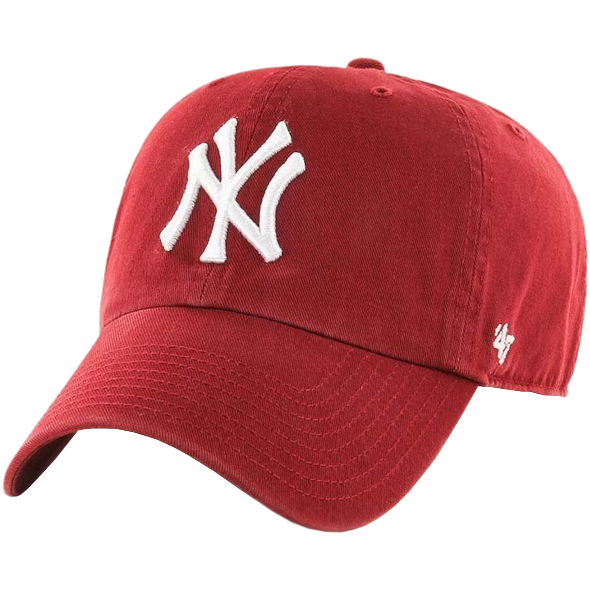 Acessórios Homem Boné '47 Brand New York Yankees MLB Clean Up Cap Vermelho