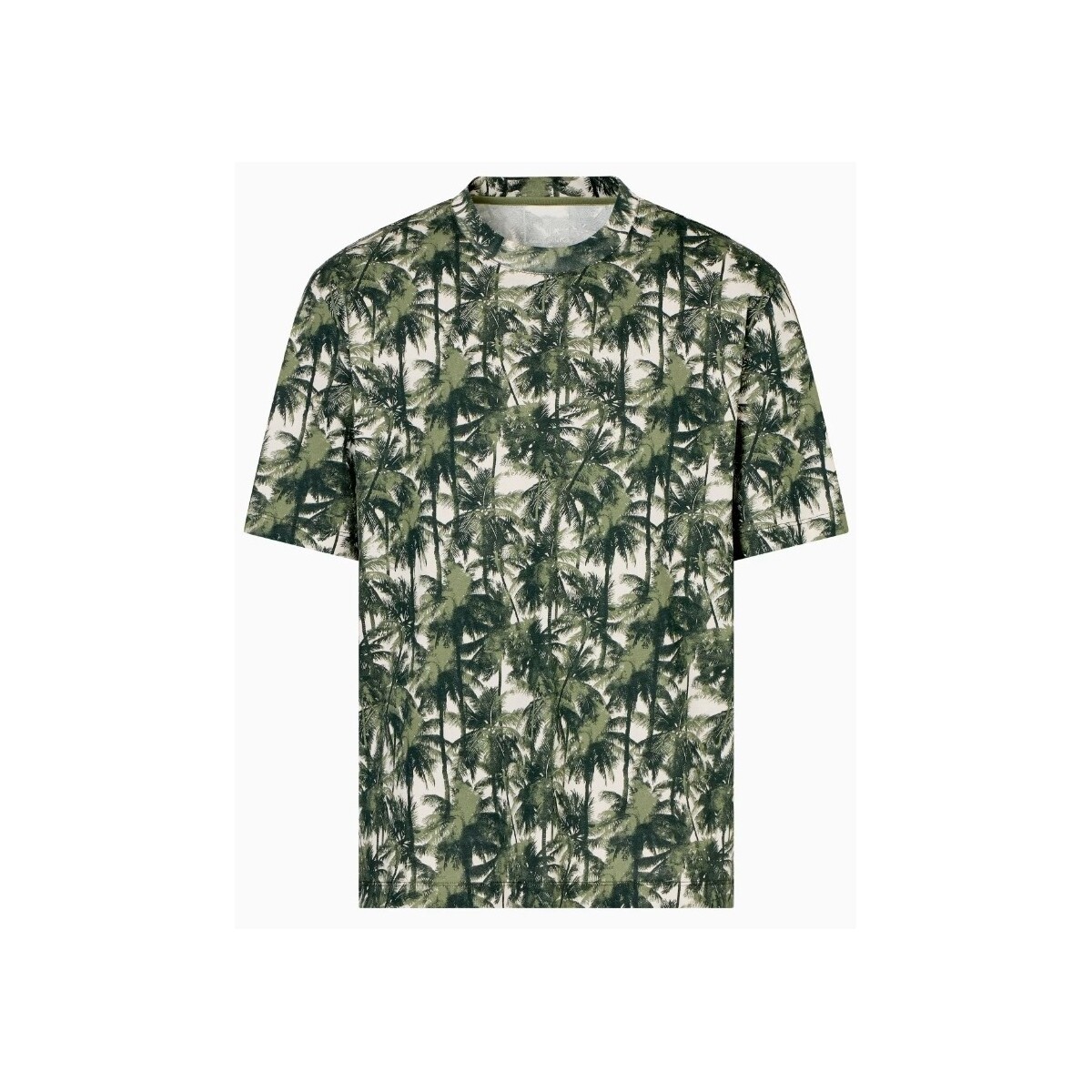 Textil Homem T-shirts e Pólos EAX XM001245AF10356 Verde