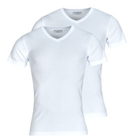 Textil Homem T-Shirt mangas curtas Athena DUO CHOC Pack de 2 Branco / Branco