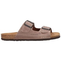 Sapatos Homem Sandálias Interbios 9560 pardo Hombre Cuero Castanho
