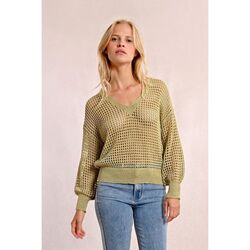 Textil Mulher camisolas Molly Bracken LA1502DP-LIME GREEN Amarelo