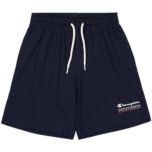 Textil Rapaz Shorts / Bermudas Champion 306987 Azul