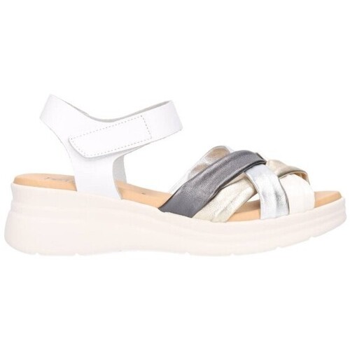 Sapatos Mulher Sandálias Pitillos 10610 Mujer Blanco Branco