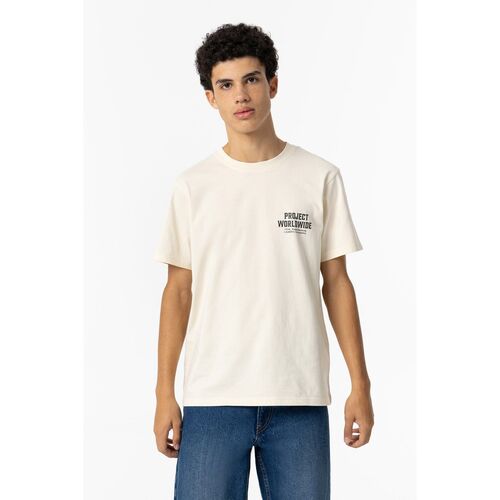 Textil Rapaz T-shirts e Pólos Tiffosi 10060146-116-7-25 Bege