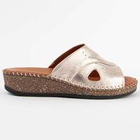 Sapatos Mulher Sandálias Purapiel 103023 Ouro