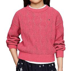 Textil Rapariga camisolas Tommy Hilfiger  Rosa