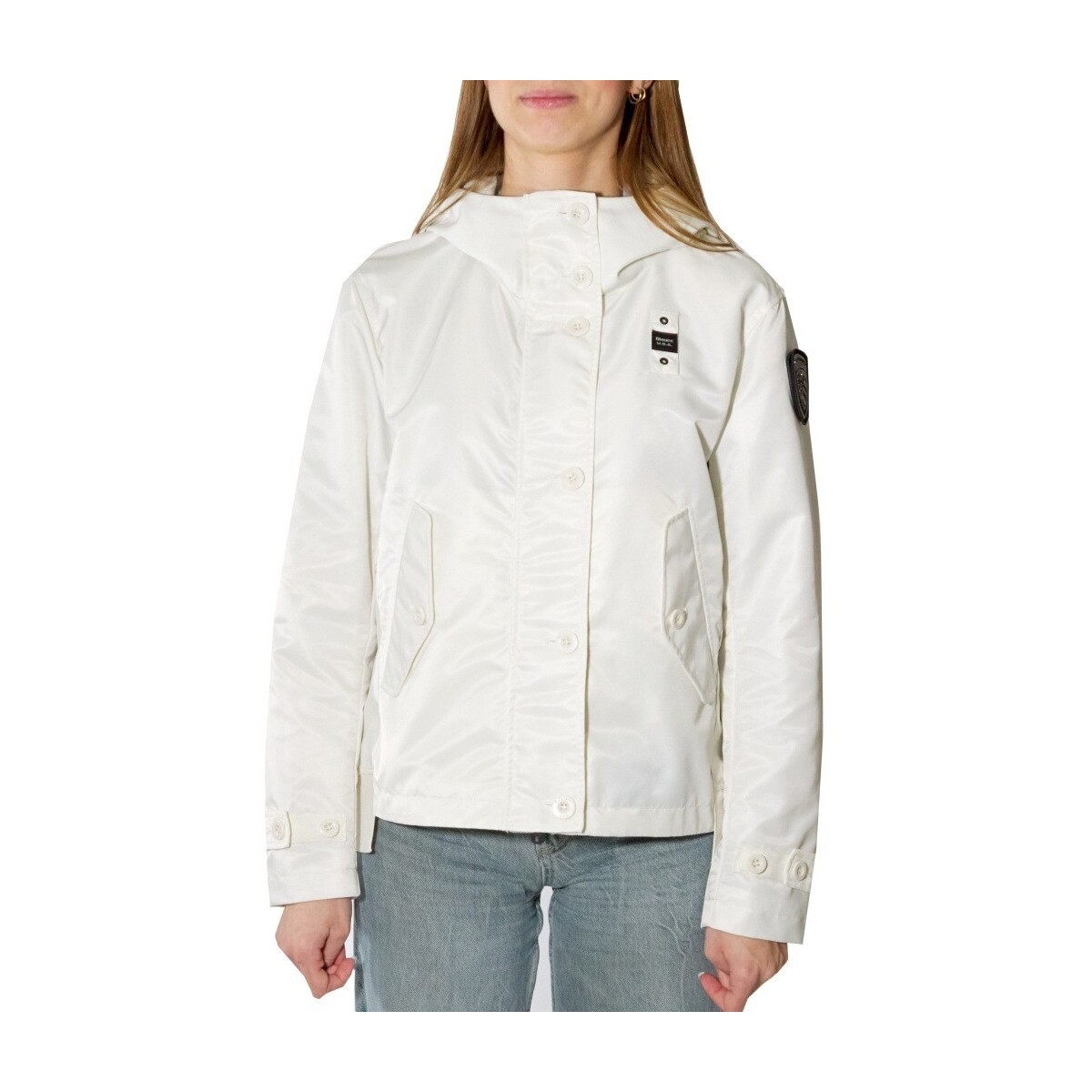 Textil Mulher Casacos  Blauer MARCELLA Branco