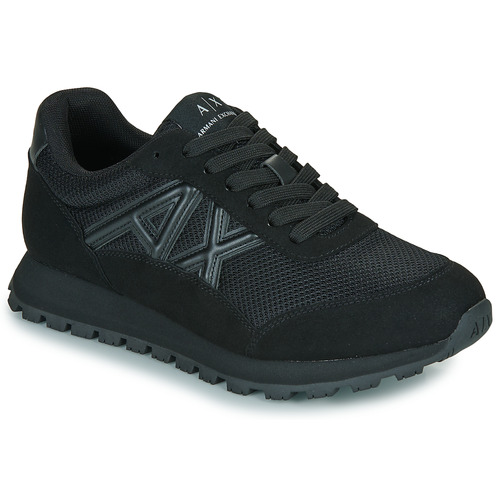 Sapatos Mulher Sapatilhas Armani Exchange DROP Preto