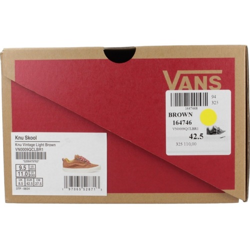 Vans KNU SKOOL KNU VINTAGE Castanho