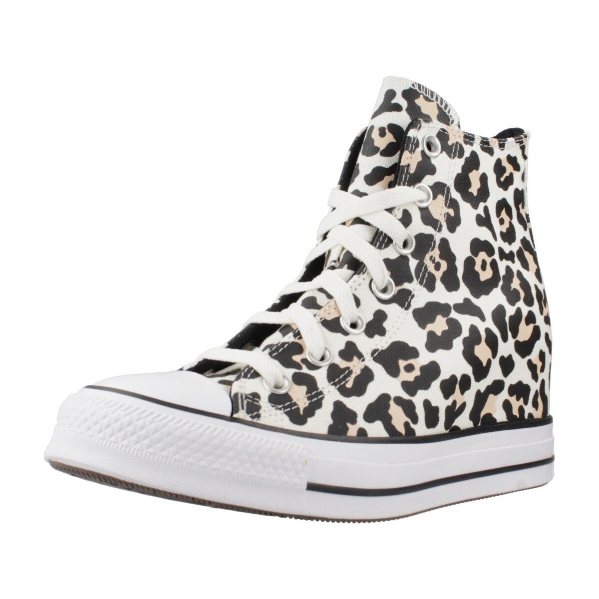 Sapatos Mulher Sapatilhas Converse CHUCK TAYLOR ALL STAR WEDGE PLATFORM LEOPARD Multicolor