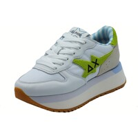 Sapatos Mulher Fitness / Training  Sun68 Z35215 Big Stargirl Spongee Logo Bianco Branco