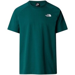 Textil Homem T-Shirt mangas curtas The North Face NF0A87NU Verde