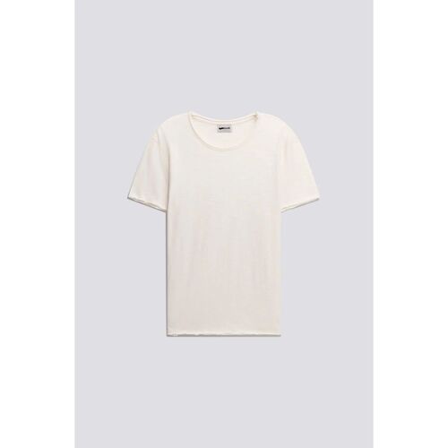 Textil Homem T-shirts e Pólos Gas 543871 183017 SCUBA-1583 JET STREAM Branco