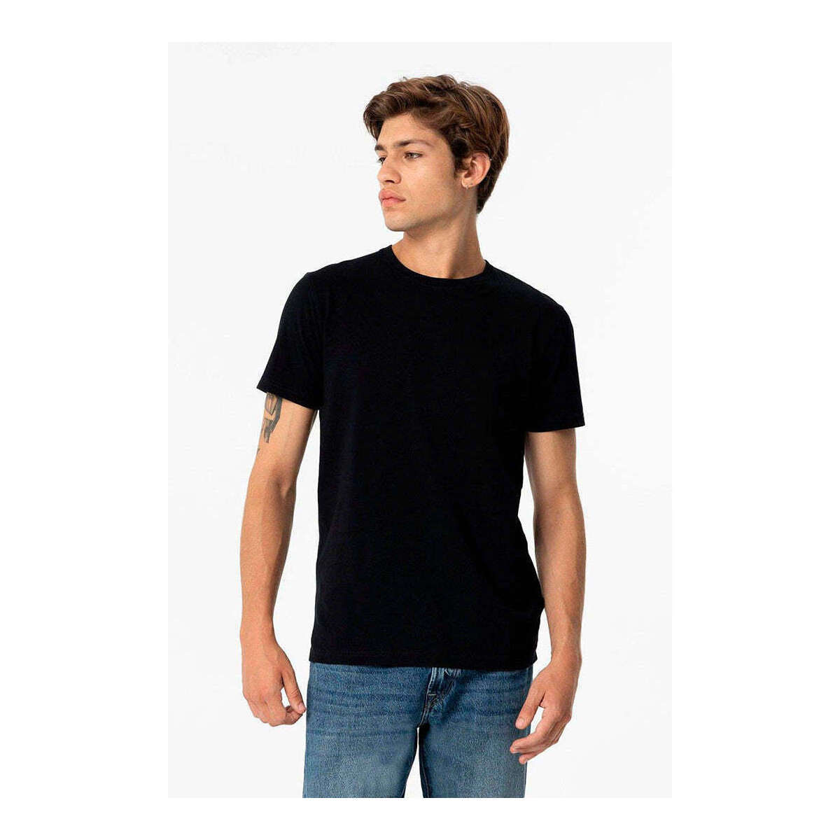 Textil Homem T-shirts e Pólos Tiffosi 10057782-000-2-3 Preto
