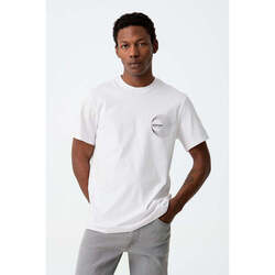 Textil Homem T-shirts e Pólos Tiffosi 10058967-001-1-1 Branco