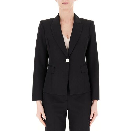 Textil Mulher Casacos  Liu Jo CA5363 T2200-22222 Preto